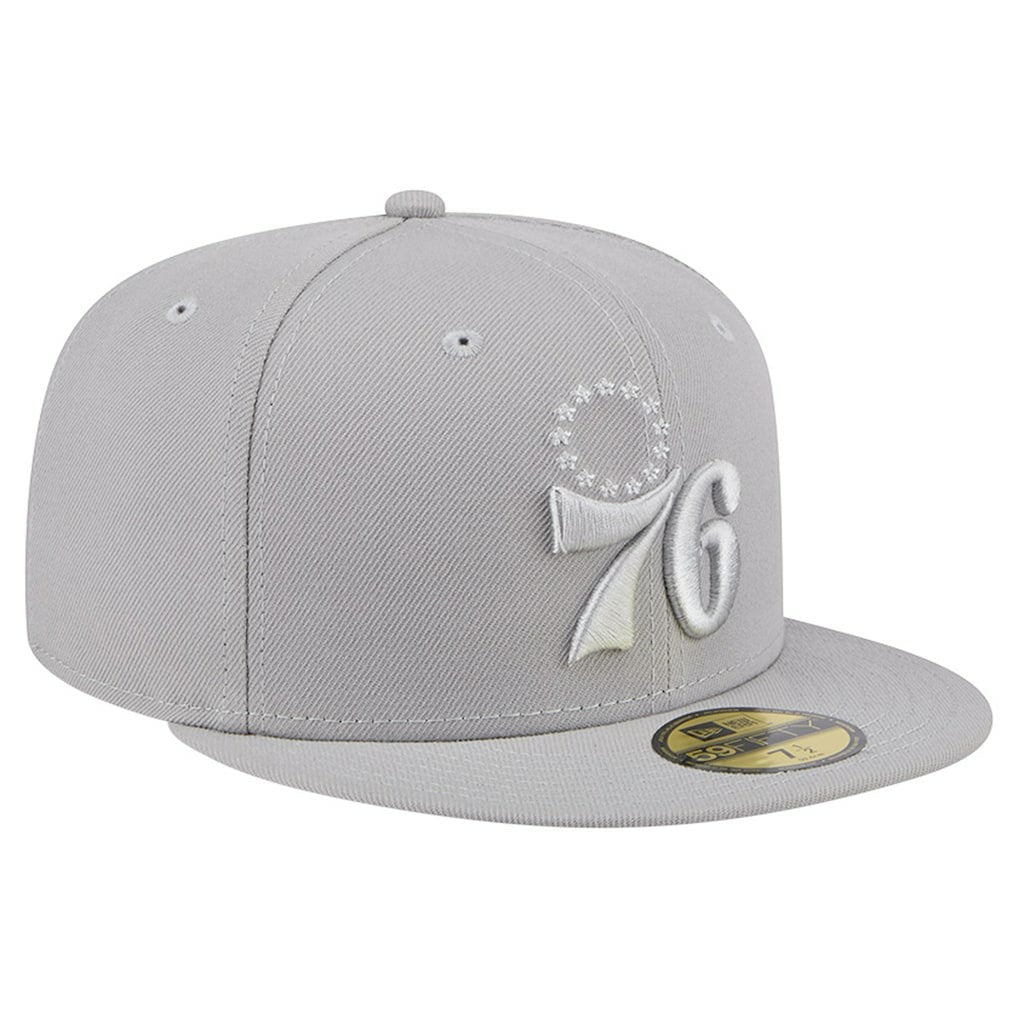 Philadelphia 76ers Color Pack 59FIFTY Fitted Hat - Gray cheap
