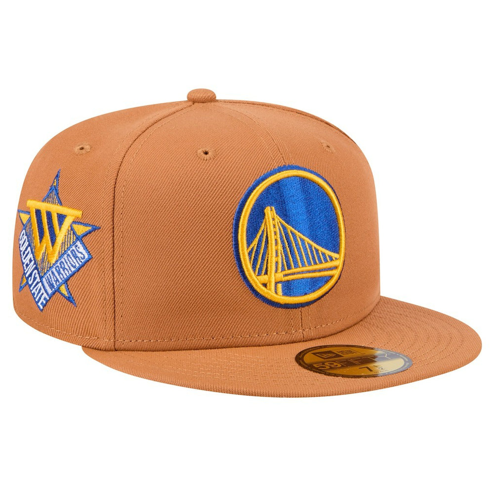 Golden State Warriors Color Pack 59FIFTY Fitted Hat sale - Tan shop