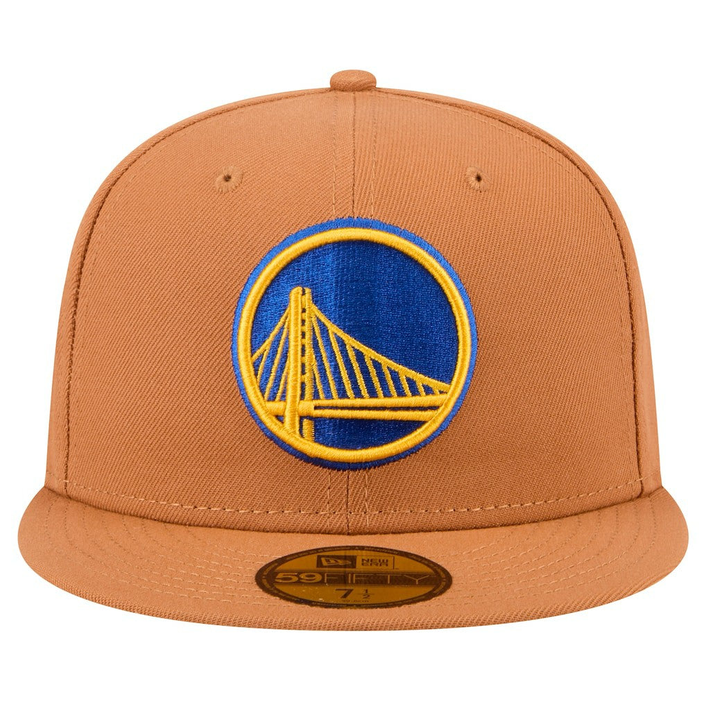 Golden State Warriors Color Pack 59FIFTY Fitted Hat sale - Tan shop