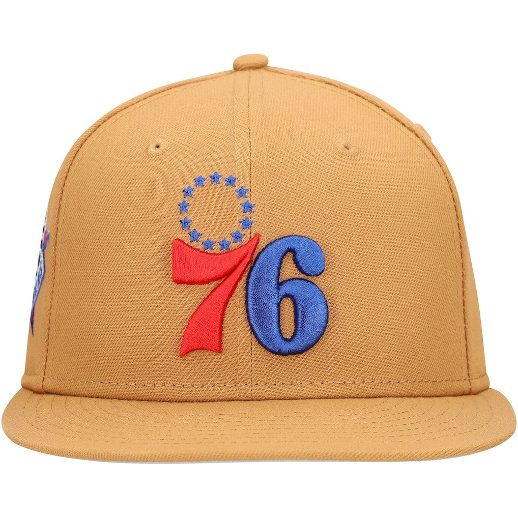 Philadelphia 76ers Color Pack 9FIFTY Snapback Hat - Tan cheap