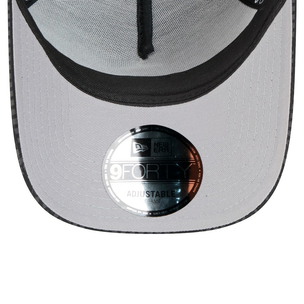 Chicago Bulls Male Adult Midnight Ink Tonal A-Frame Trucker 9FORTY Adjustable Hat - Black shop