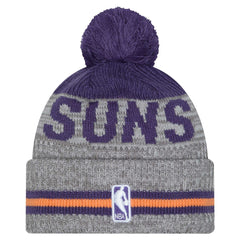 Phoenix Suns Sport Night Runner Cuffed Knit Hat with Pom - Gray shop