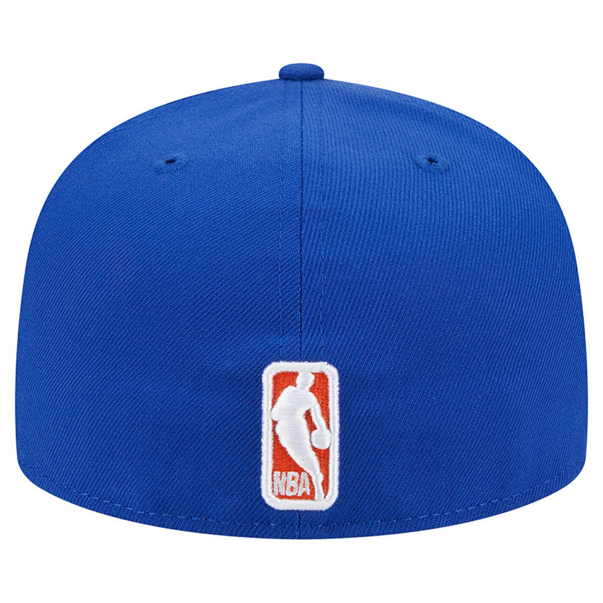 New York Knicks Sport Night Script Sided 59FIFTY Fitted Hat - Blue for sale