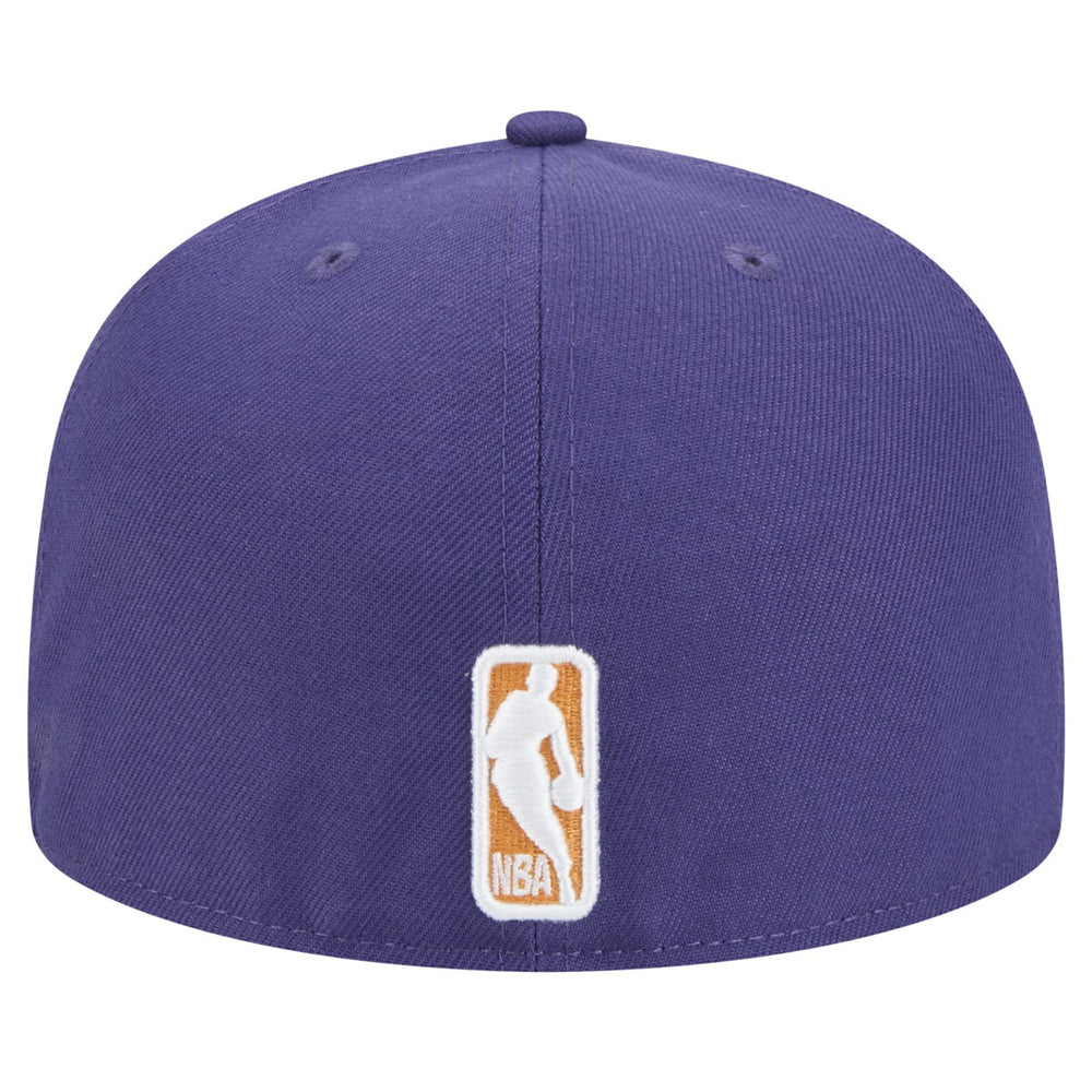 Phoenix Suns Sport Night Script Sided 59FIFTY Fitted Hat - Purple sale