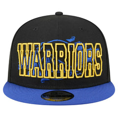 Golden State Warriors Sport Night Splatter 2-Tone 9FIFTY Snapback Hat sale - Black/Royal sale