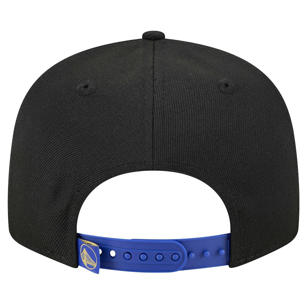 Golden State Warriors Sport Night Splatter 2-Tone 9FIFTY Snapback Hat sale - Black/Royal sale