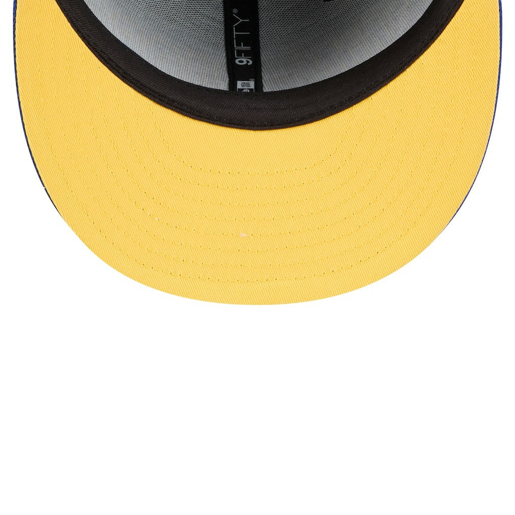 Golden State Warriors Sport Night Splatter 2-Tone 9FIFTY Snapback Hat sale - Black/Royal sale