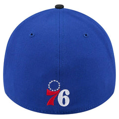 Philadelphia 76ers Sport Night Visor Hit 39THIRTY Flex Hat - Royal/Black on sale