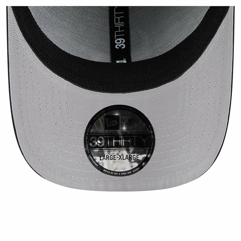 Philadelphia 76ers Sport Night Visor Hit 39THIRTY Flex Hat - Royal/Black on sale