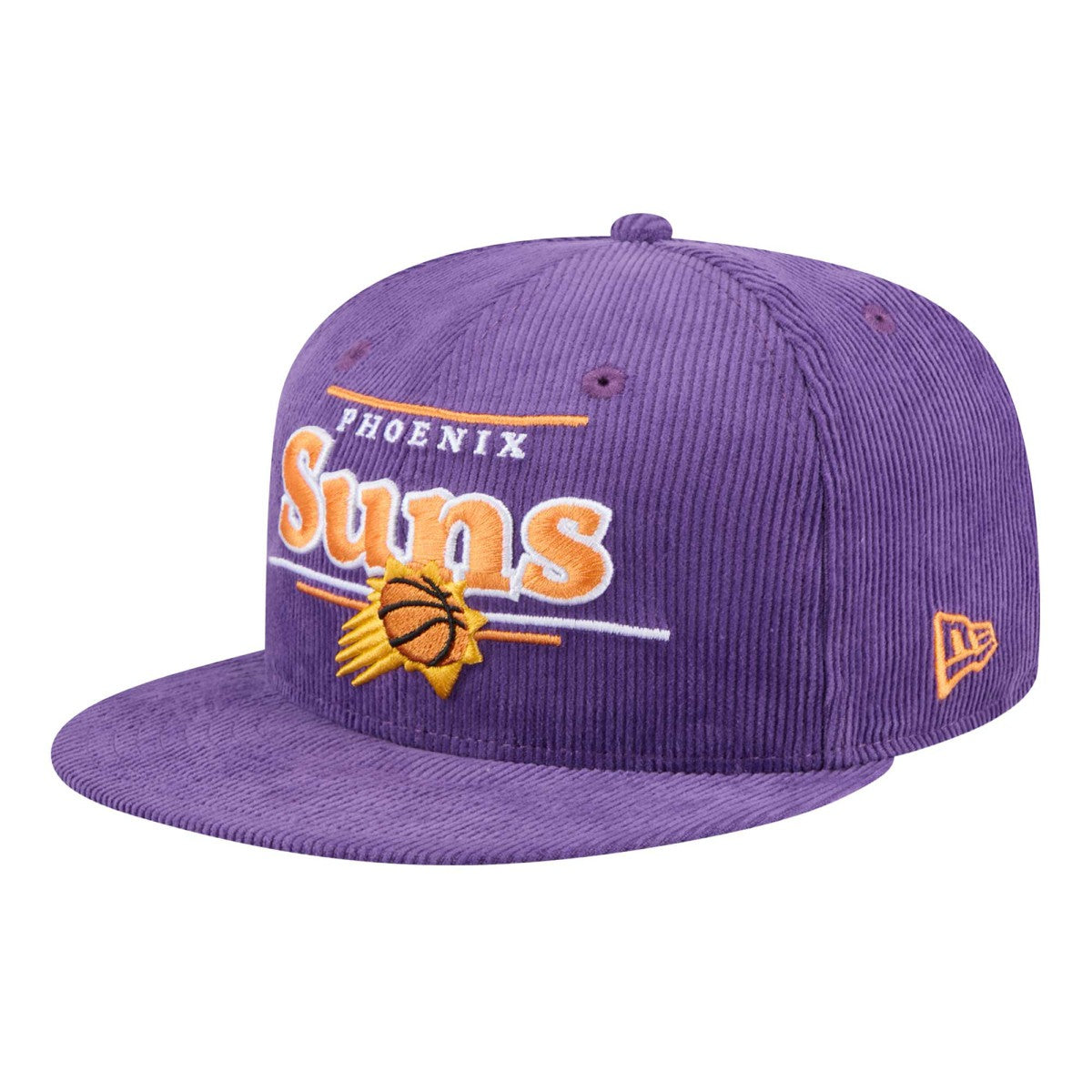 Phoenix Suns Throwback Display Corduroy 9FIFTY Snapback Hat - Purple shop