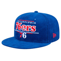 Philadelphia 76ers Throwback Display Corduroy 9FIFTY Snapback Hat - Royal cheap