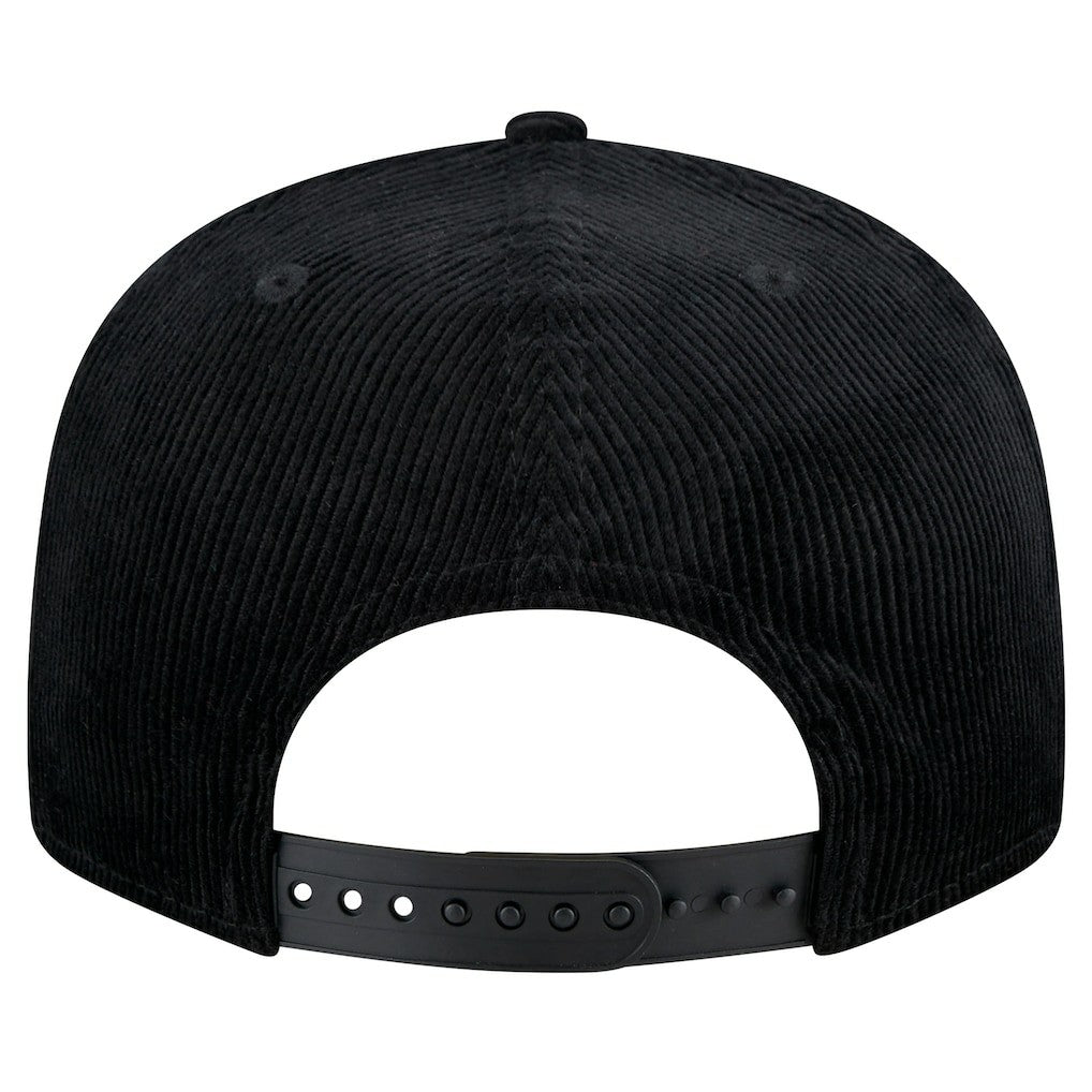 Chicago Bulls Throwback Display Corduroy 9FIFTY Snapback Hat - Black shop