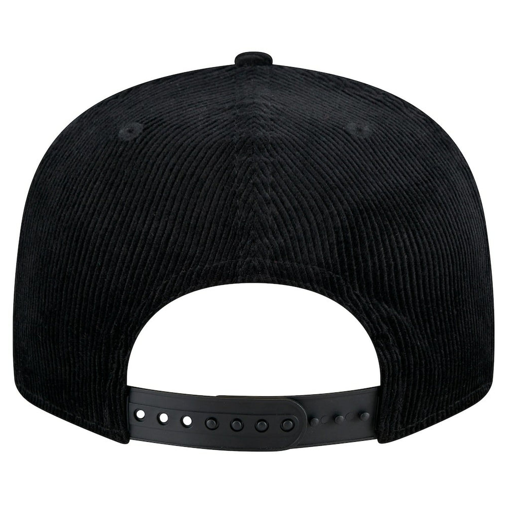 Chicago Bulls Throwback Display Corduroy 9FIFTY Snapback Hat - Black shop