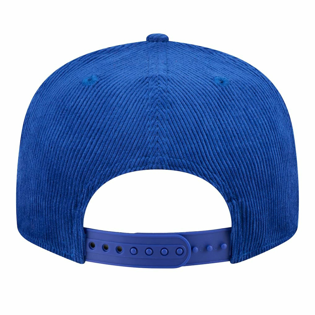 Golden State Warriors Throwback Display Corduroy 9FIFTY Snapback Hat sale - Royal discount