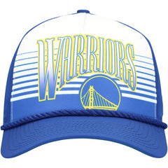 Golden State Warriors Royal Throwback Gradient A-Frame 9FORTY Adjustable Hat on sale