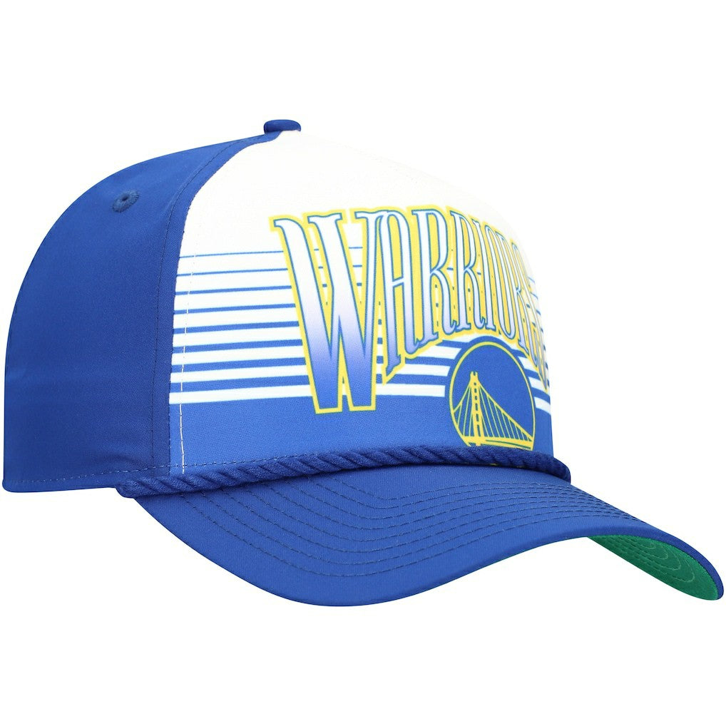 Golden State Warriors Royal Throwback Gradient A-Frame 9FORTY Adjustable Hat on sale