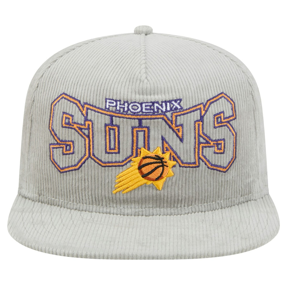 Phoenix Suns Throwback Corduroy Golfer Snapback Hat - Gray sale