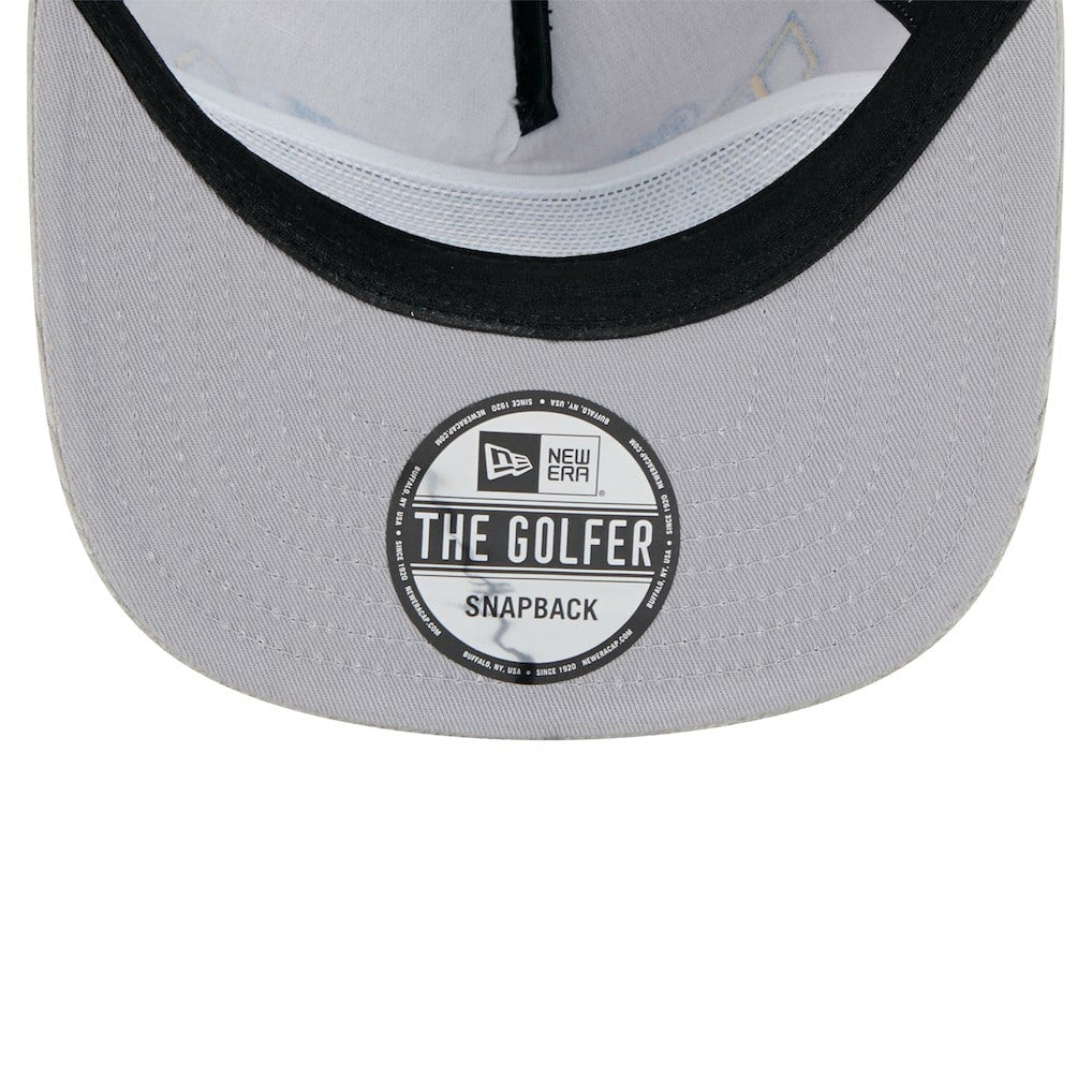 Golden State Warriors Throwback Corduroy Golfer Snapback Hat sale - Gray on sale