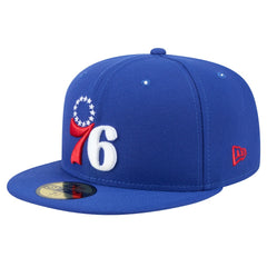 Philadelphia 76ers Throwback Pennant 59FIFTY Fitted Hat - Royal for sale