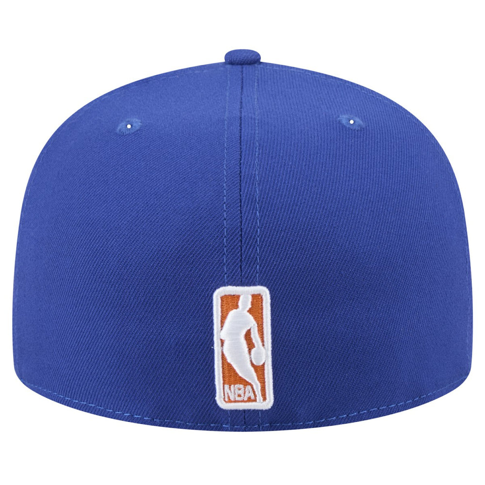 New York Knicks Throwback Pennant 59FIFTY Fitted Hat - Blue sale