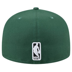 Milwaukee Bucks Throwback Pennant 59FIFTY Fitted Hat - Hunter Green shop
