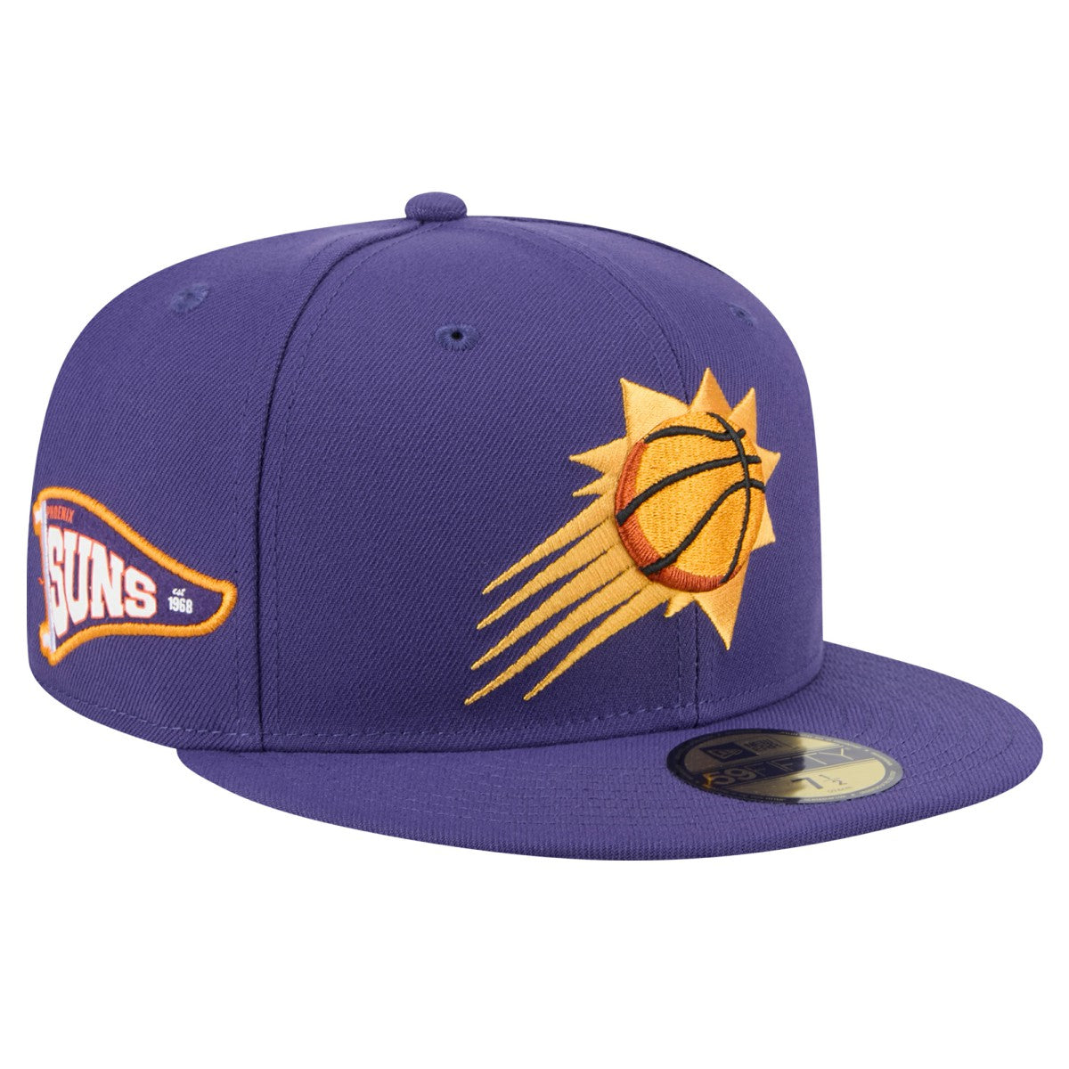 Phoenix Suns Throwback Pennant 59FIFTY Fitted Hat - Purple outlet