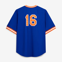Dwight Gooden New York Mets Profile Big & Tall Cooperstown Collection Mesh Batting Practice Jersey Royal