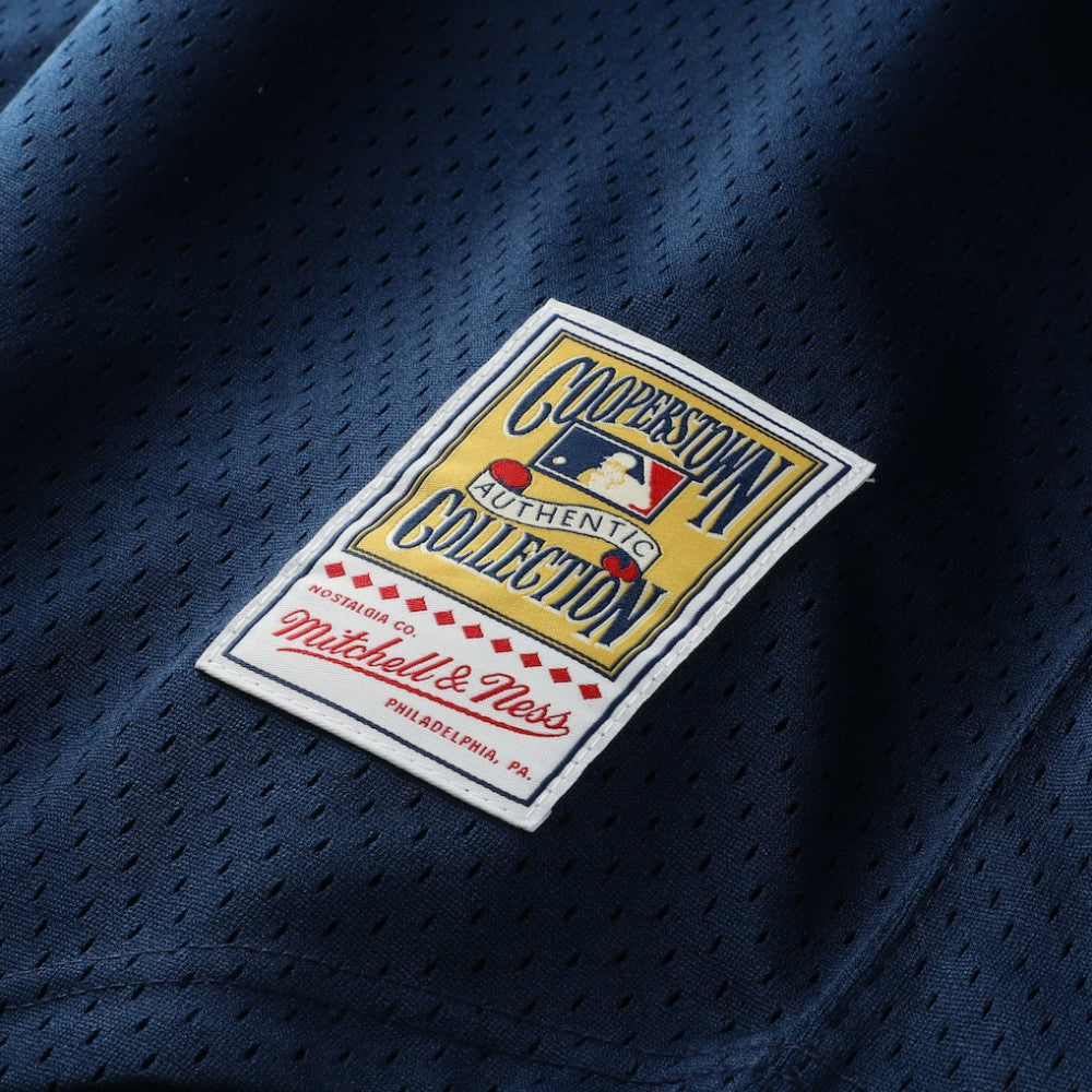 Seattle Mariners Big & Tall Cooperstown Collection Mesh Batting Practice Jersey Navy