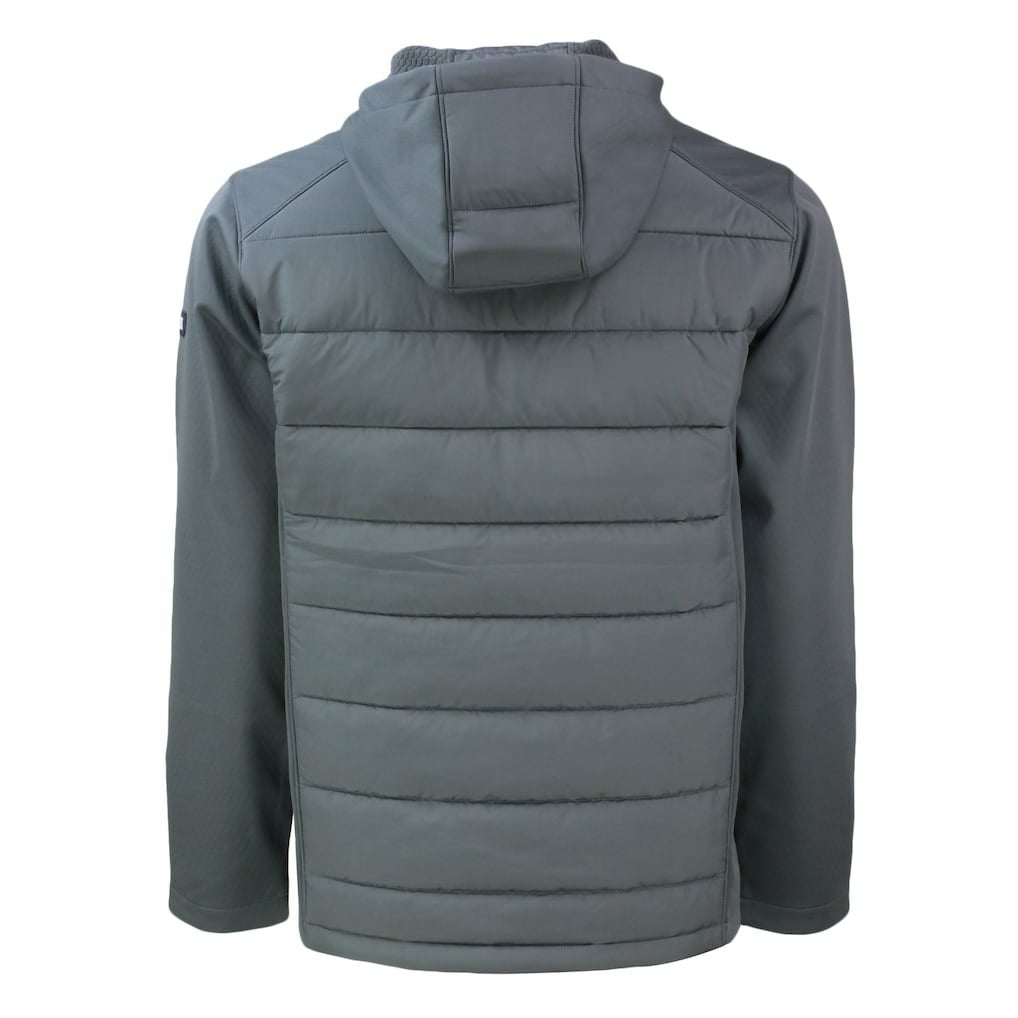 Pittsburgh Steelers Cutter & Buck Evoke PrimaLoft Hybrid Eco Softshell Recycled Full-Zip Hooded Jacket - Gray on sale