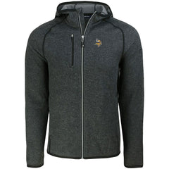 Minnesota Vikings Cutter & Buck Mainsail Full-Zip Hooded Jacket - Heather Charcoal online
