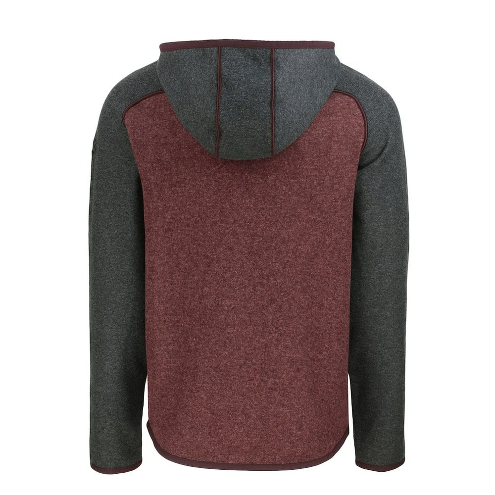 Washington Commanders Cutter & Buck Mainsail Full-Zip Hooded Jacket - Heather Burgundy outlet