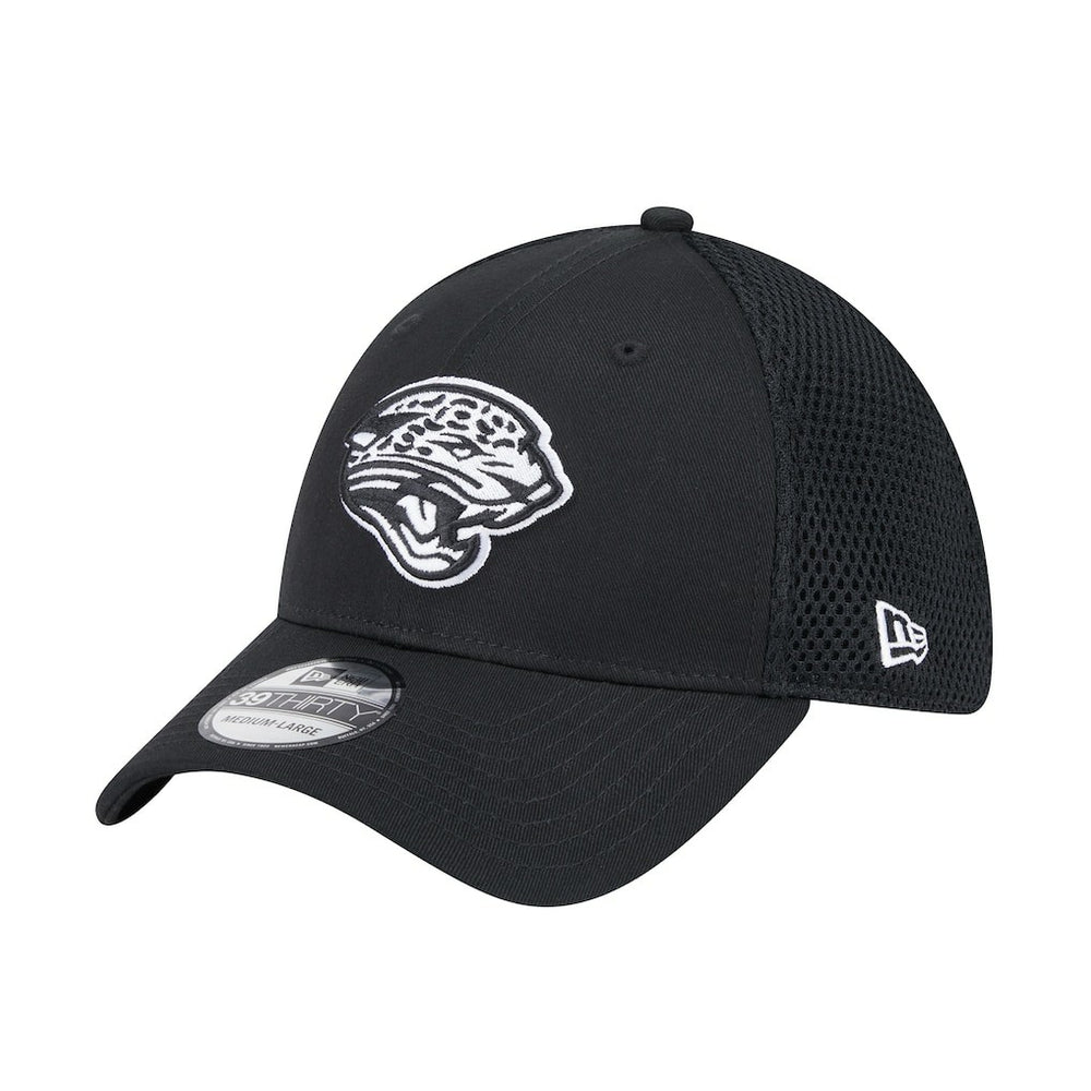 New Era Jacksonville Jaguars Black Main Neo 39THIRTY Flex Hat for sale