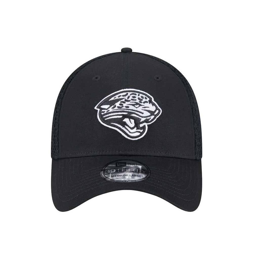 New Era Jacksonville Jaguars Black Main Neo 39THIRTY Flex Hat for sale