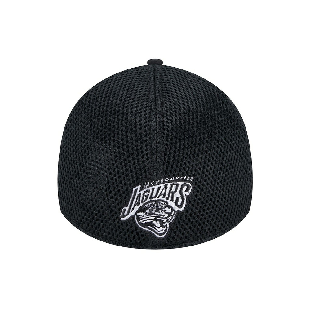 New Era Jacksonville Jaguars Black Main Neo 39THIRTY Flex Hat for sale