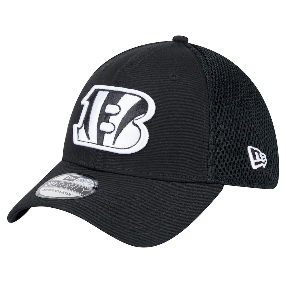 New Era Cincinnati Bengals Black Main Neo 39THIRTY Flex Hat outlet