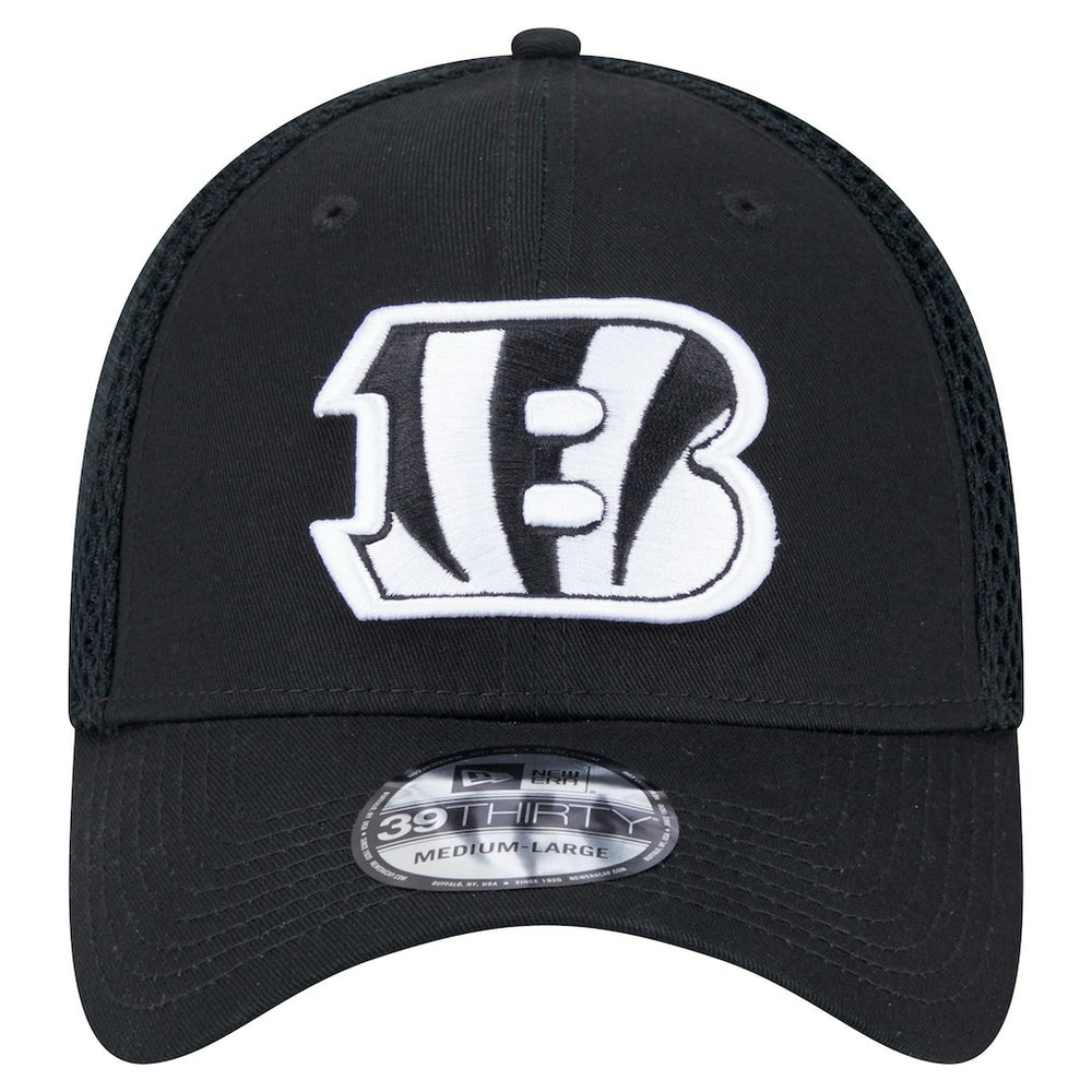 New Era Cincinnati Bengals Black Main Neo 39THIRTY Flex Hat outlet