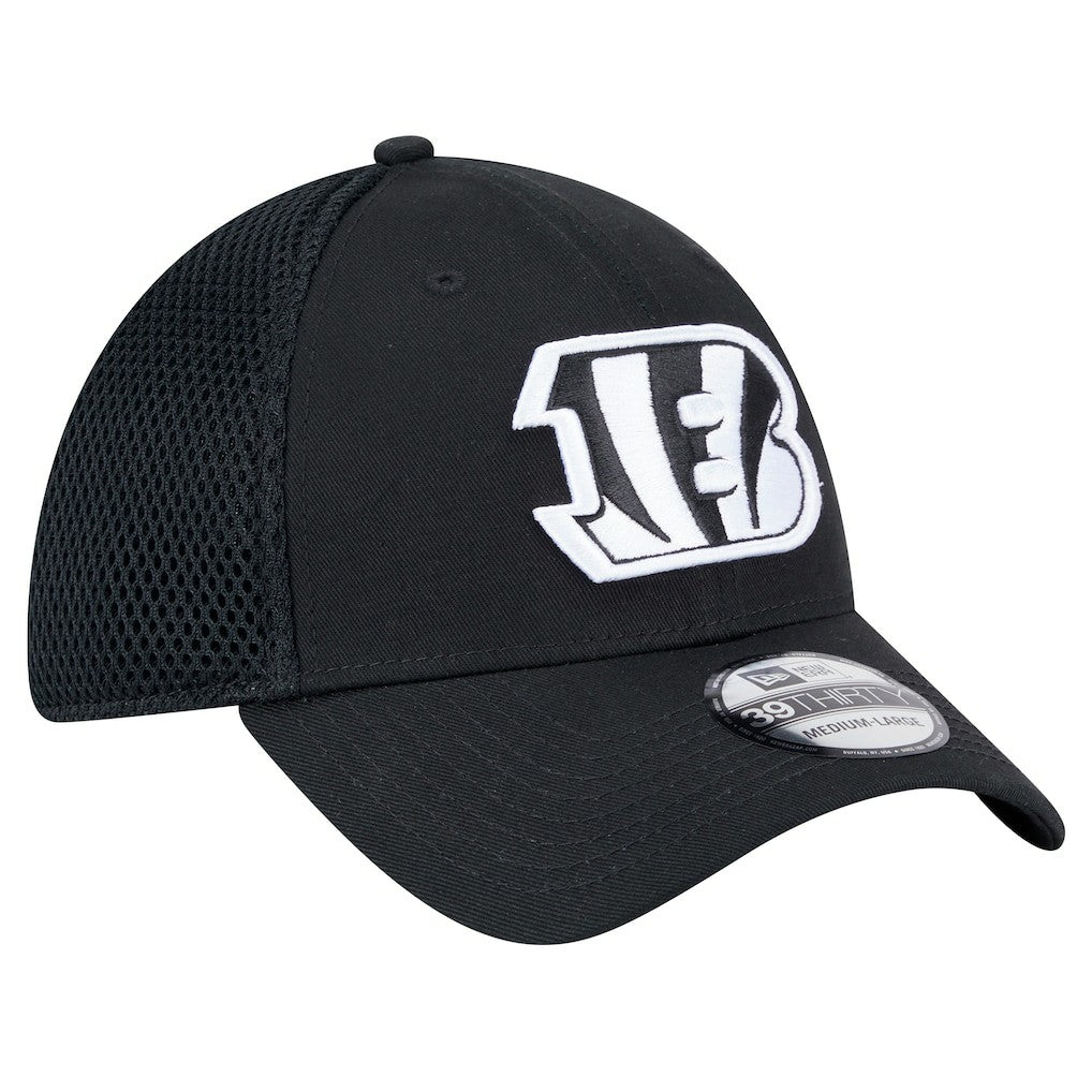 New Era Cincinnati Bengals Black Main Neo 39THIRTY Flex Hat outlet