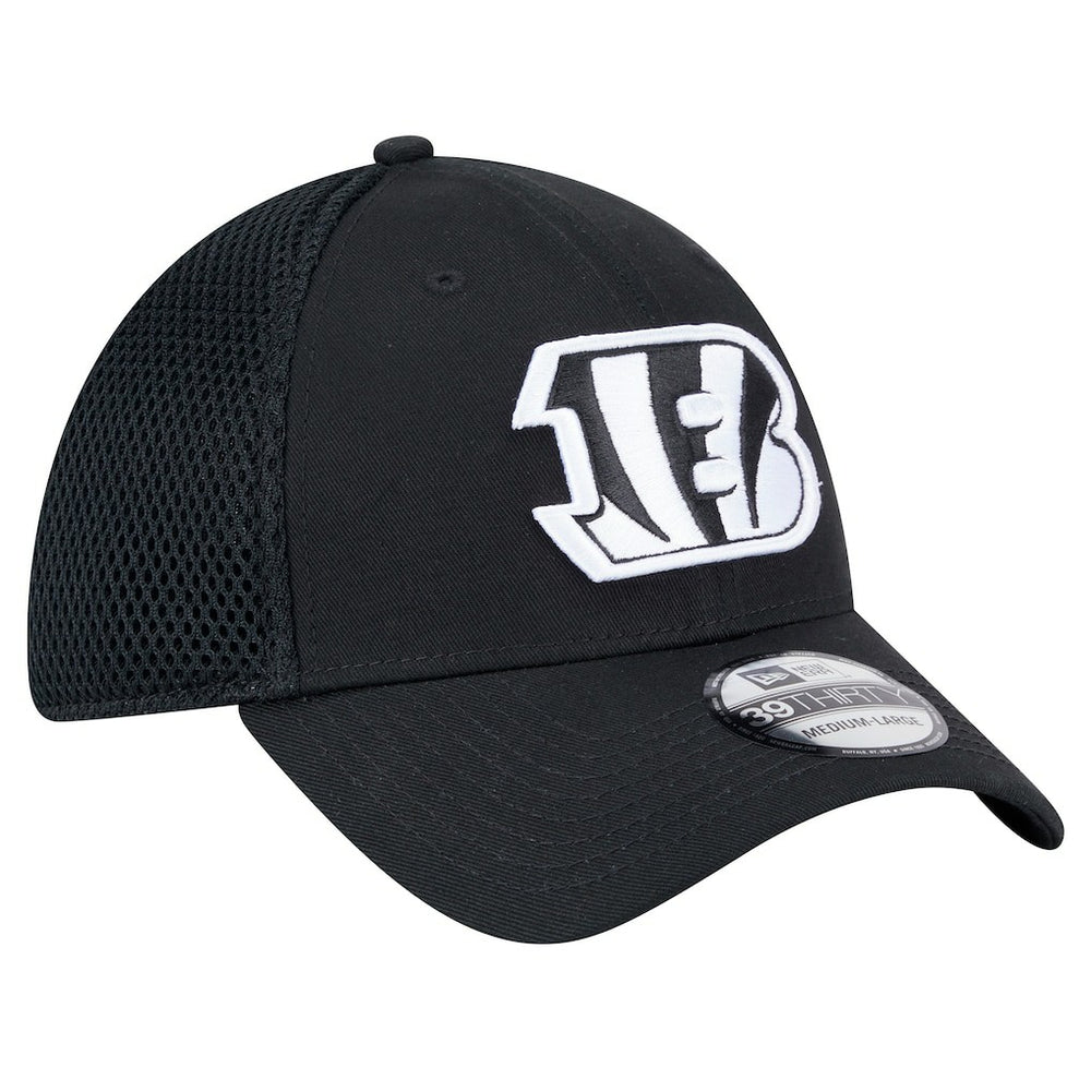 New Era Cincinnati Bengals Black Main Neo 39THIRTY Flex Hat outlet