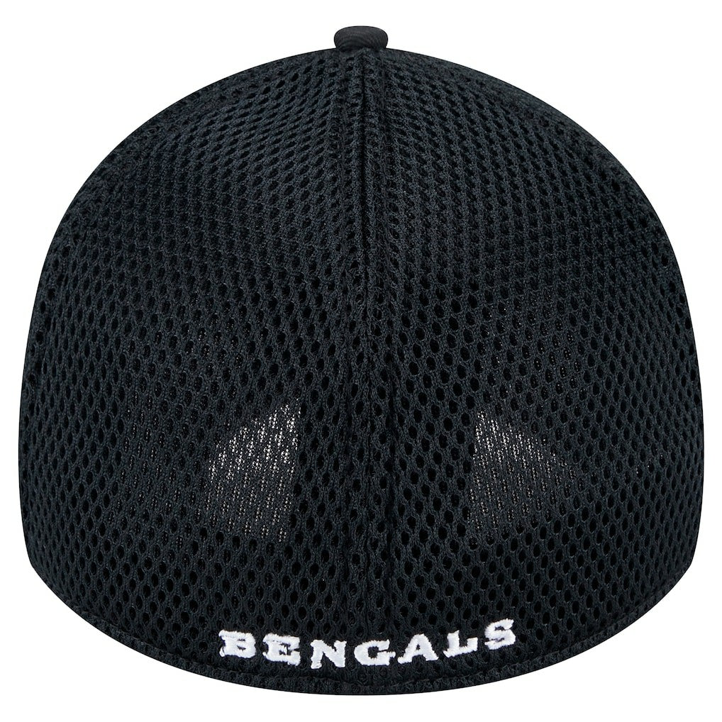 New Era Cincinnati Bengals Black Main Neo 39THIRTY Flex Hat outlet
