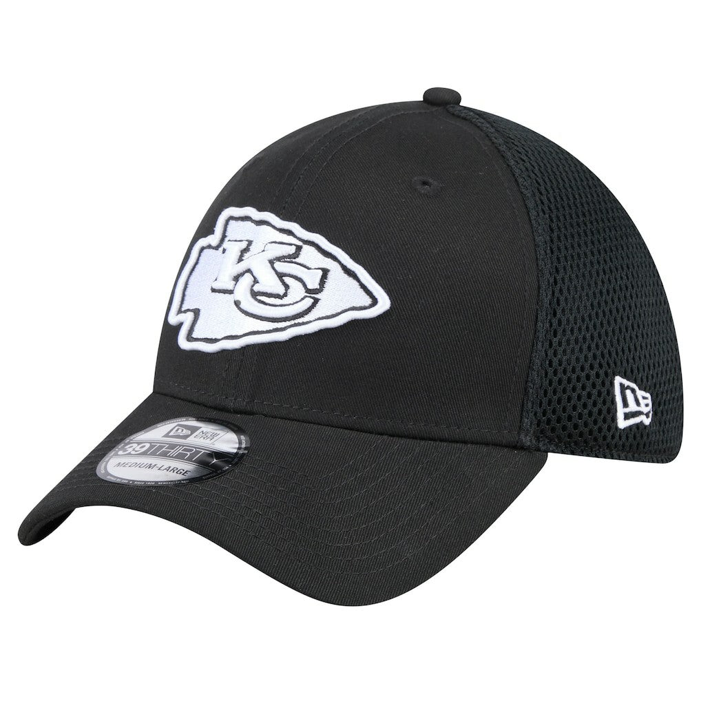 New Era Kansas City Chiefs Black Main Neo 39THIRTY Flex Hat for sale