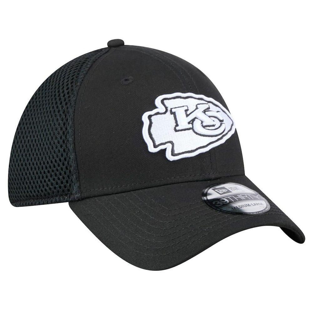 New Era Kansas City Chiefs Black Main Neo 39THIRTY Flex Hat for sale