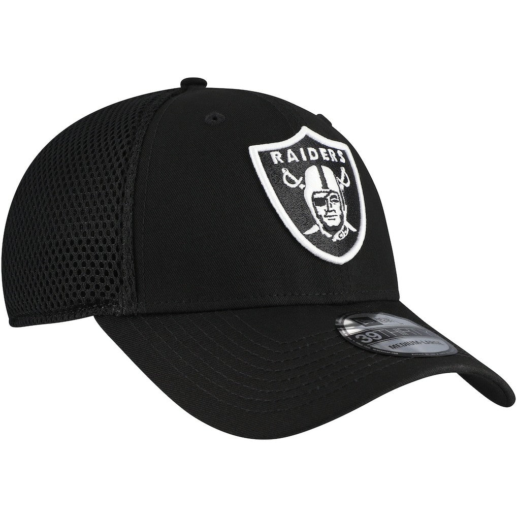 New Era Las Vegas Raiders Black Main Neo 39THIRTY Flex Hat on sale