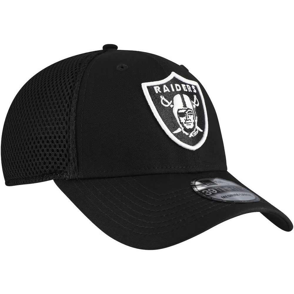 New Era Las Vegas Raiders Black Main Neo 39THIRTY Flex Hat on sale