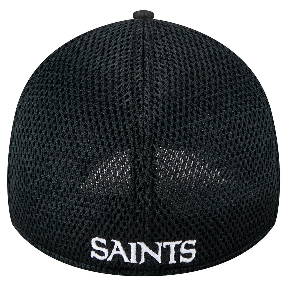 New Era New Orleans Saints Black Main Neo 39THIRTY Flex Hat on sale