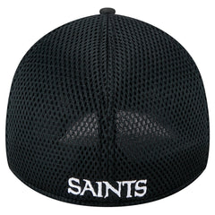 New Era New Orleans Saints Black Main Neo 39THIRTY Flex Hat on sale