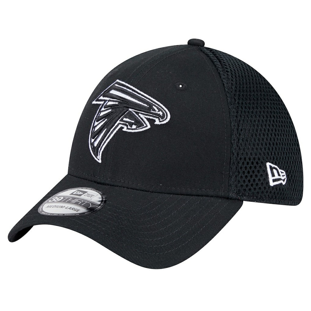 New Era Atlanta Falcons Black Main Neo 39THIRTY Flex Hat sale