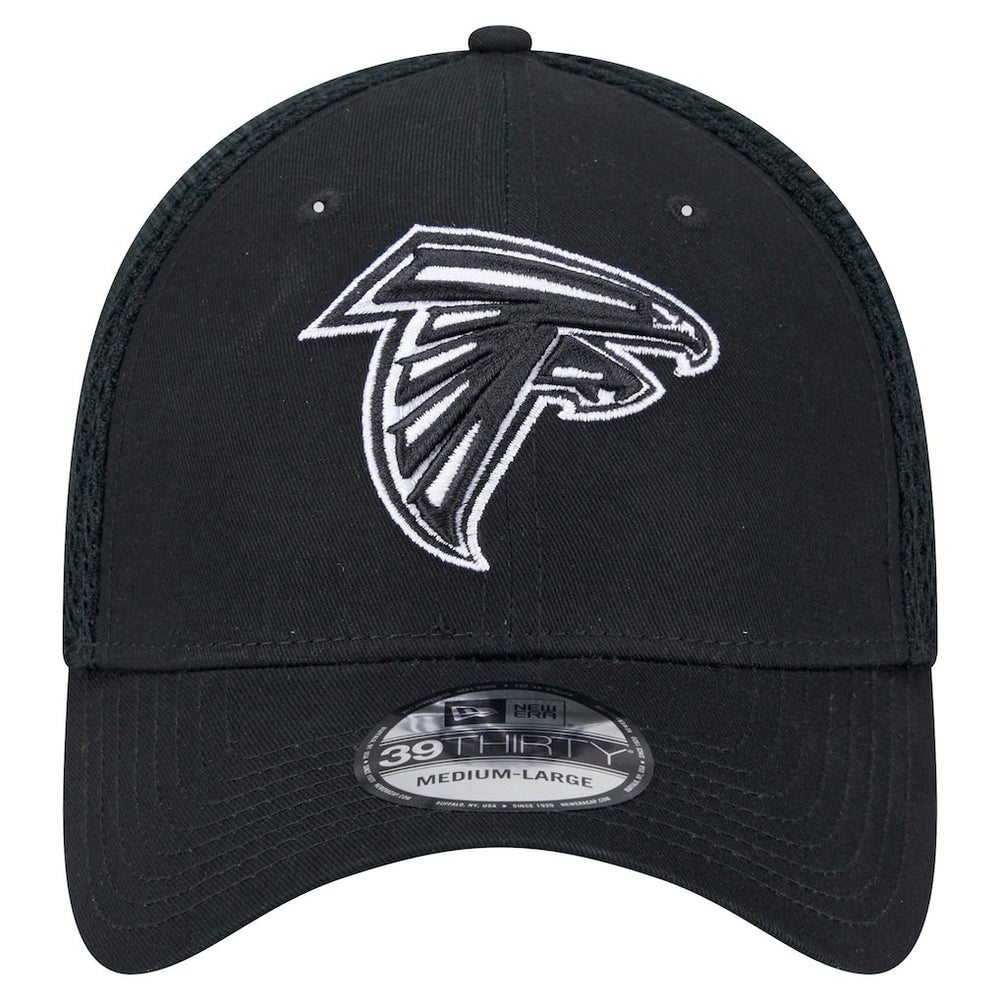 New Era Atlanta Falcons Black Main Neo 39THIRTY Flex Hat sale