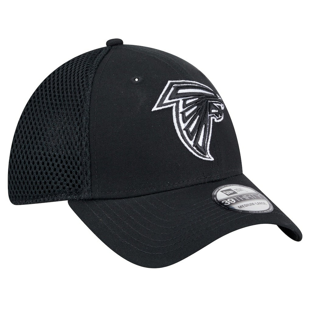 New Era Atlanta Falcons Black Main Neo 39THIRTY Flex Hat sale