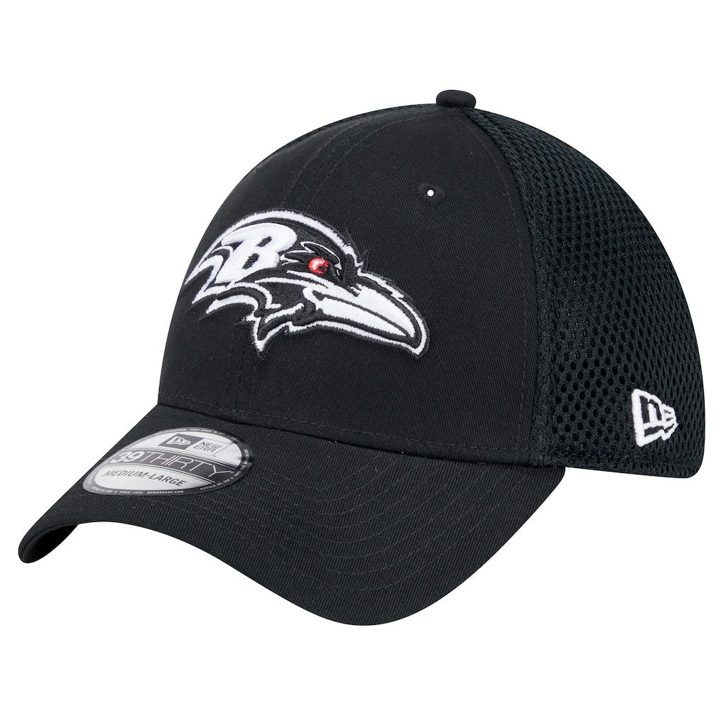 New Era Baltimore Ravens Black Main Neo 39THIRTY Flex Hat online