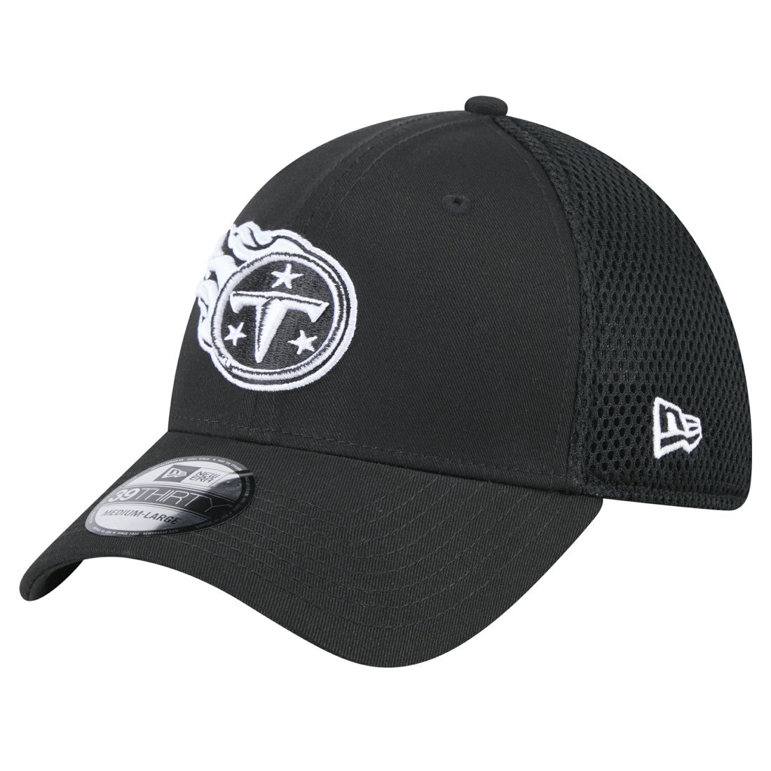 New Era Tennessee Titans Black Main Neo 39THIRTY Flex Hat cheap